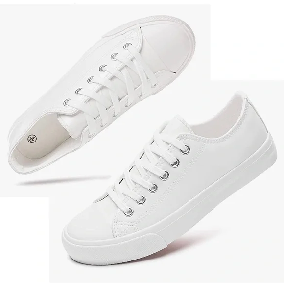 WITWATIA Faux Leather Tennis Shoes - Picture 4 of 7